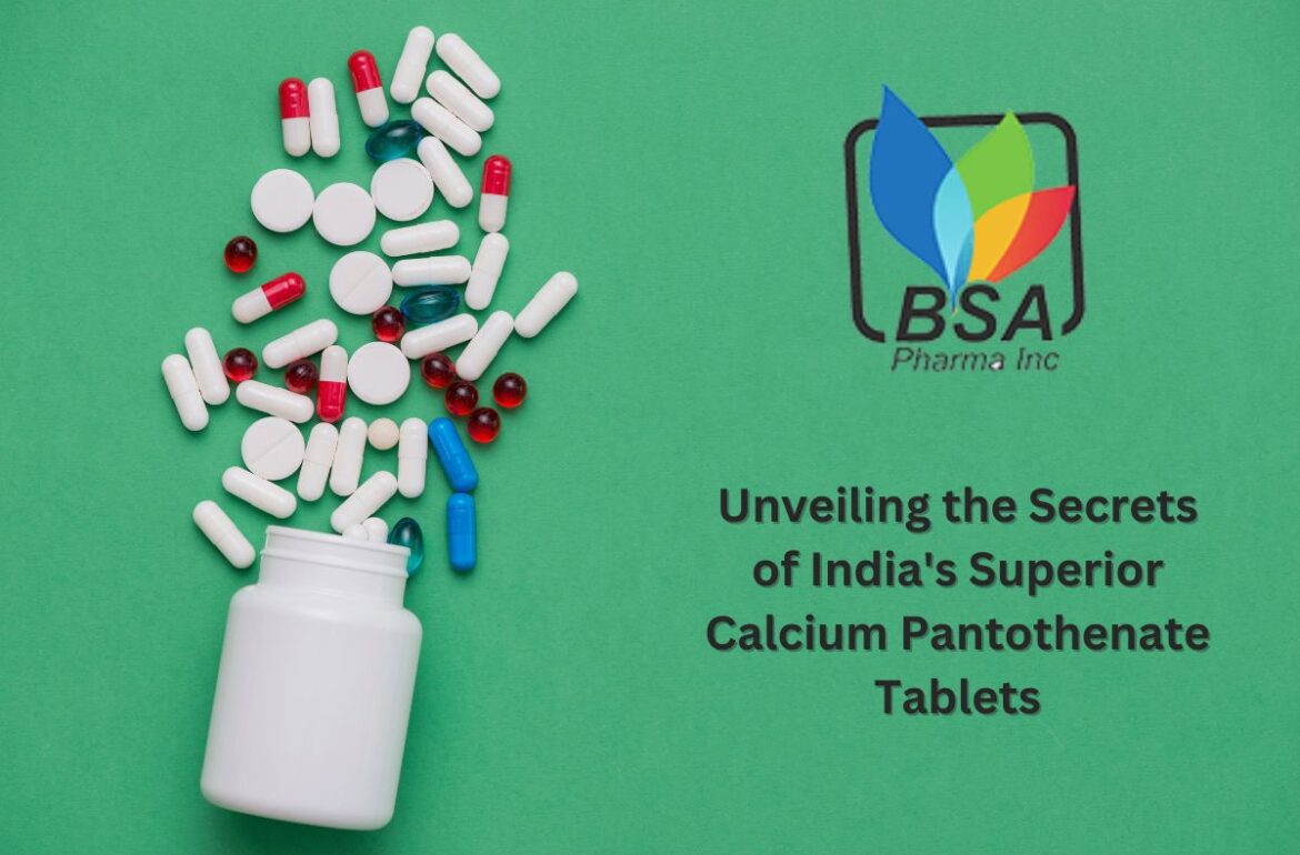 calcium pantothenate manufacturer