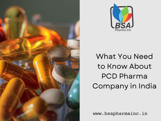 PCD Pharma Company in India