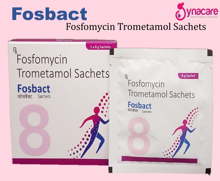 Fosbact Sachets – Fosfomycin Trometamol Sachet for UTI treatment
