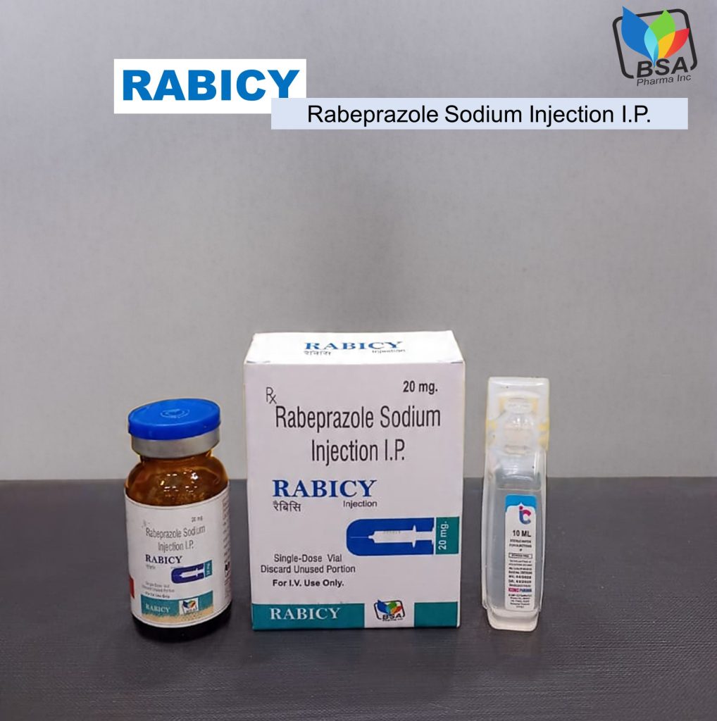 Rabicy?20 Injection – Rabeprazole Sodium Injection IP 20 mg