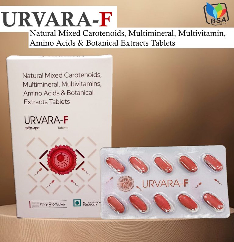 Urvara-F Tablet – Multivitamin & Mineral Supplement With Herbal Extracts