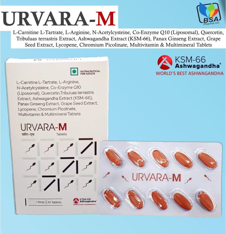 Urvara-M Tablet – Male Fertility & Vitality Supplement