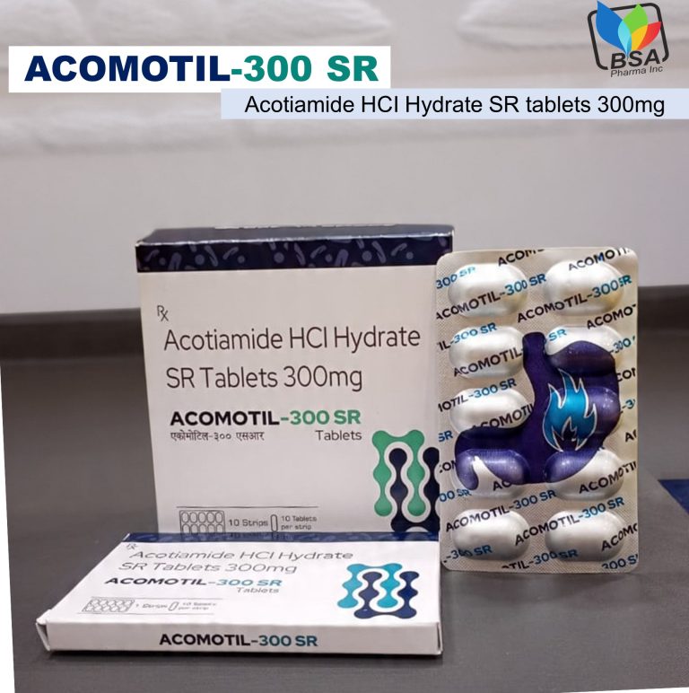 Acomotil-300 SR Tablets – Acotiamide Hydrochloride Hydrate SR 300mg